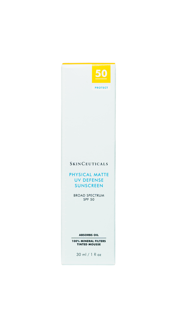 SkinCeuticals Physical Matte UV Defense Sunscreen SPF 50 - Advanced Body and Laser