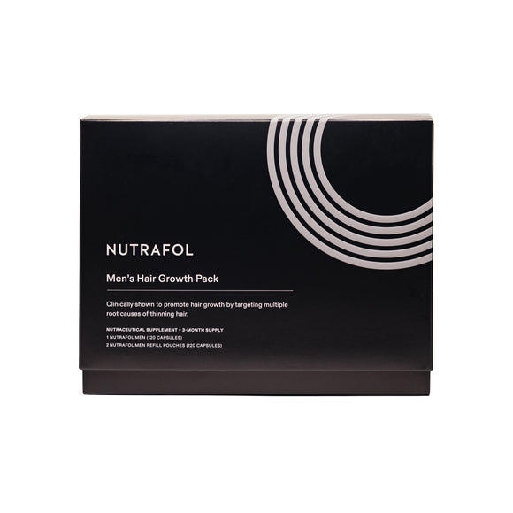 Nutrafol Men's Hair Growth Pack - Advanced Body and Laser