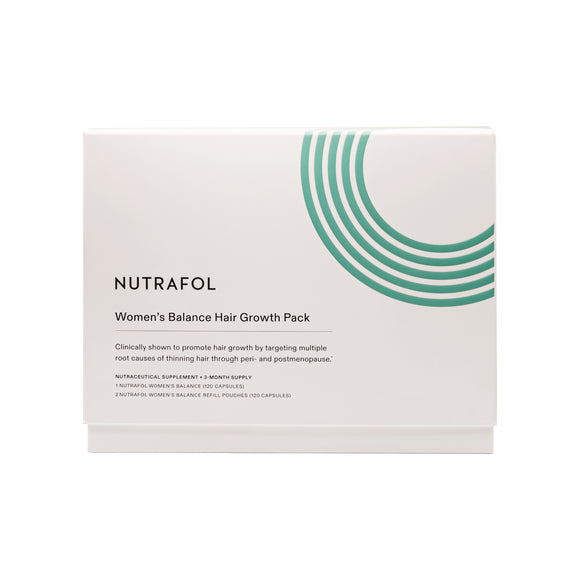 Nutrafol Women's Balance Hair Growth Pack - Advanced Body and Laser