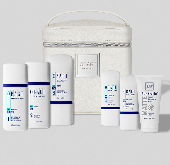 Travel Nu-Derm® Kit- Oily - Advanced Body and Laser